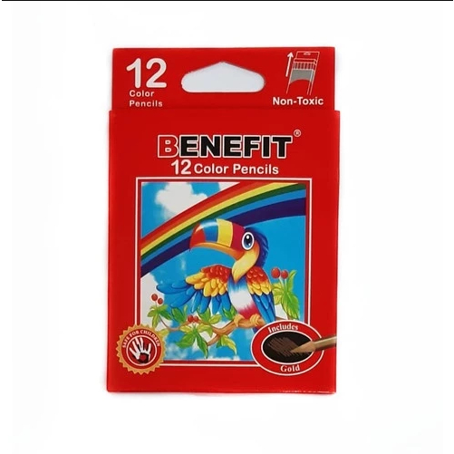 

BENEFIT PENSIL WARNA ISI 12 PENDEK / PENSIL WARNA / PENSIL WARNA LENGKAP / PW BENEFIT 12PD PW-1205