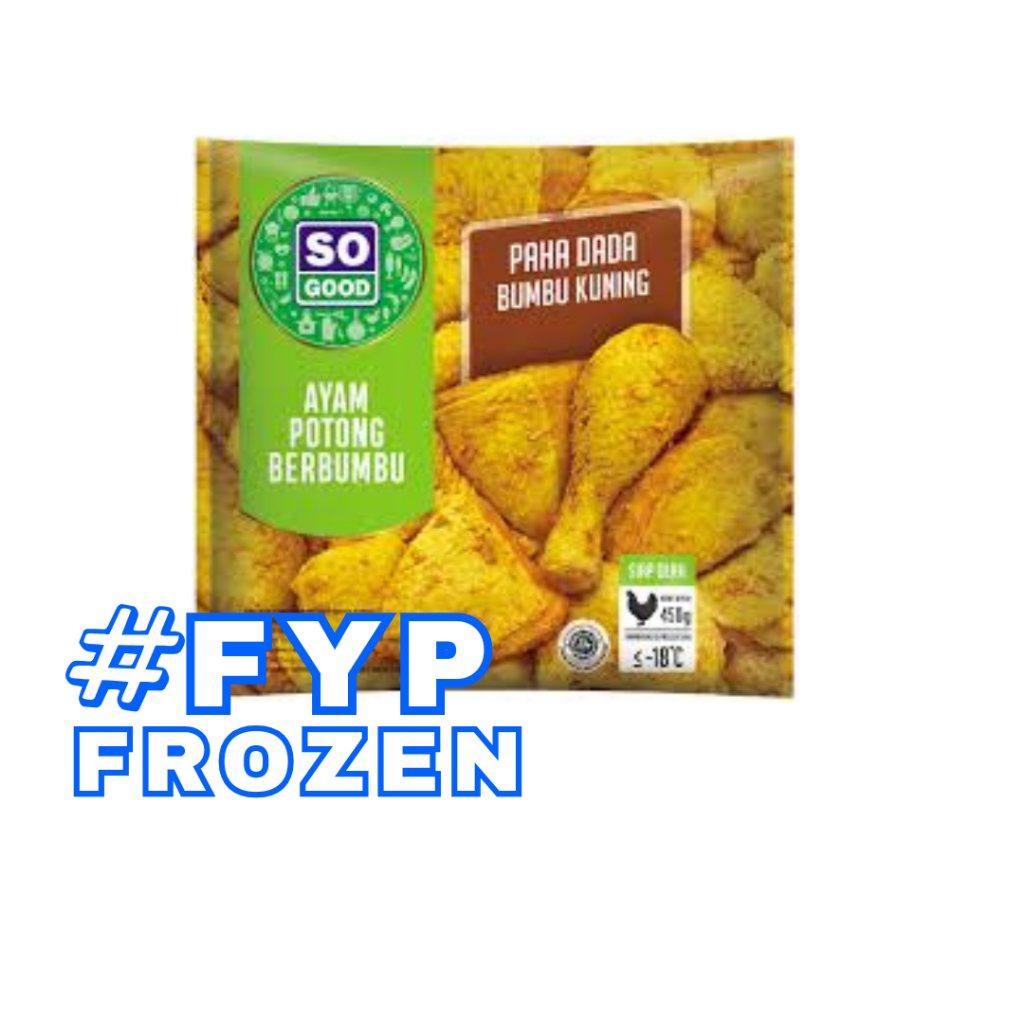 

SO GOOD AYAM POTONG PAHA DAN DADA BUMBU KUNING 450GR/DAGING AYAM