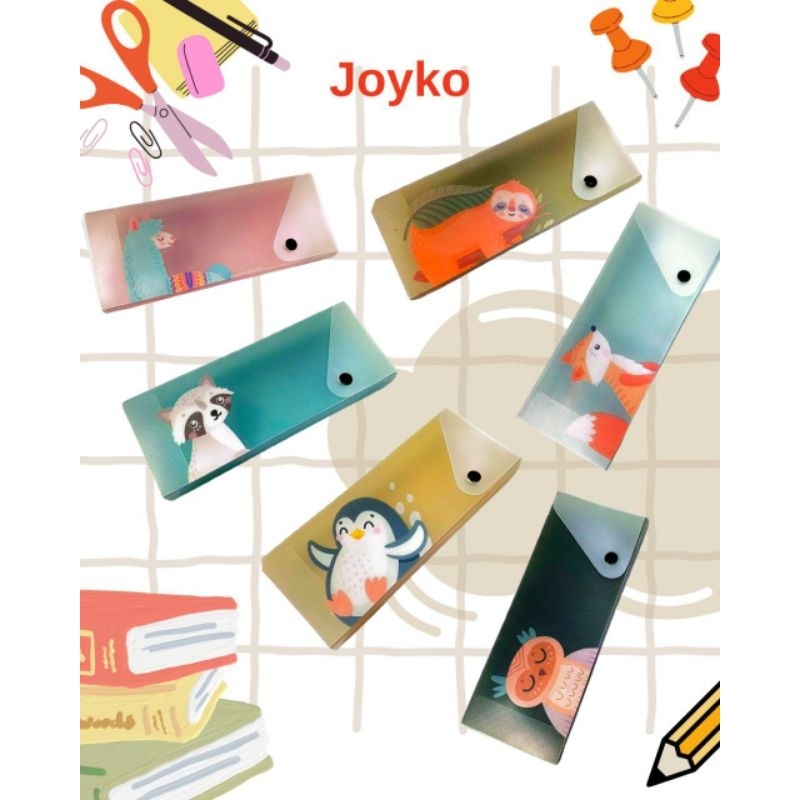 

Paket Alat Tulis Joyko/Kotak tempat pensil Joyko/Perlengkapan Alat Tulis/Kotak Pensil Dan Isi/Kotak Pensil dan Alat Tulis