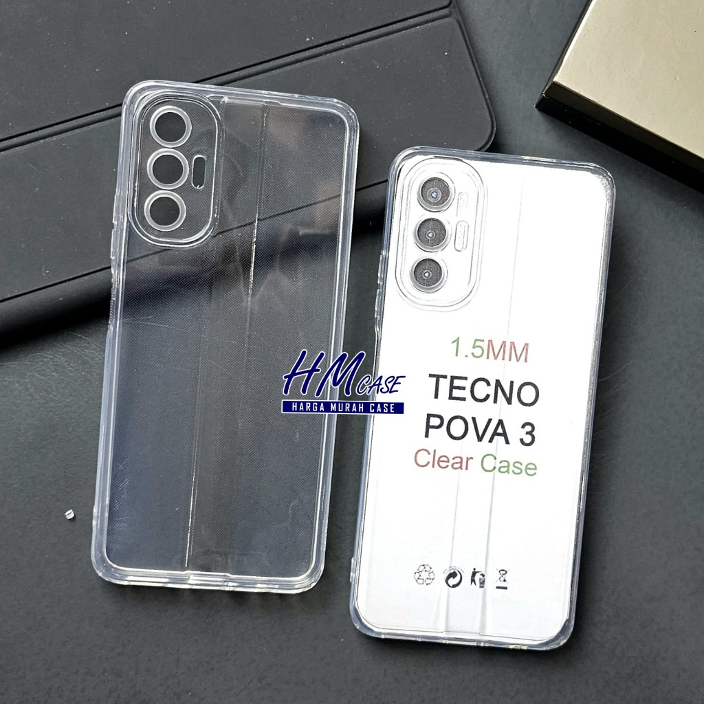 Case Tecno Pova 3 Clear HD case soft Case Ultra Clear Tecno Pova 3