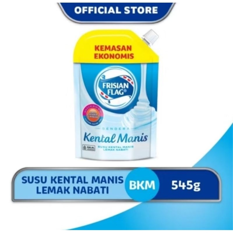

FRISIAN FLAG Susu Kental Manis Putih 545gr (exp Desember 25)