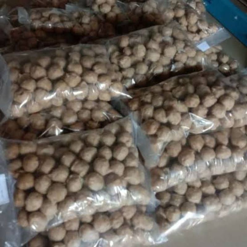 

BAKSO mentah 1kg (asli daging sapi 100%)