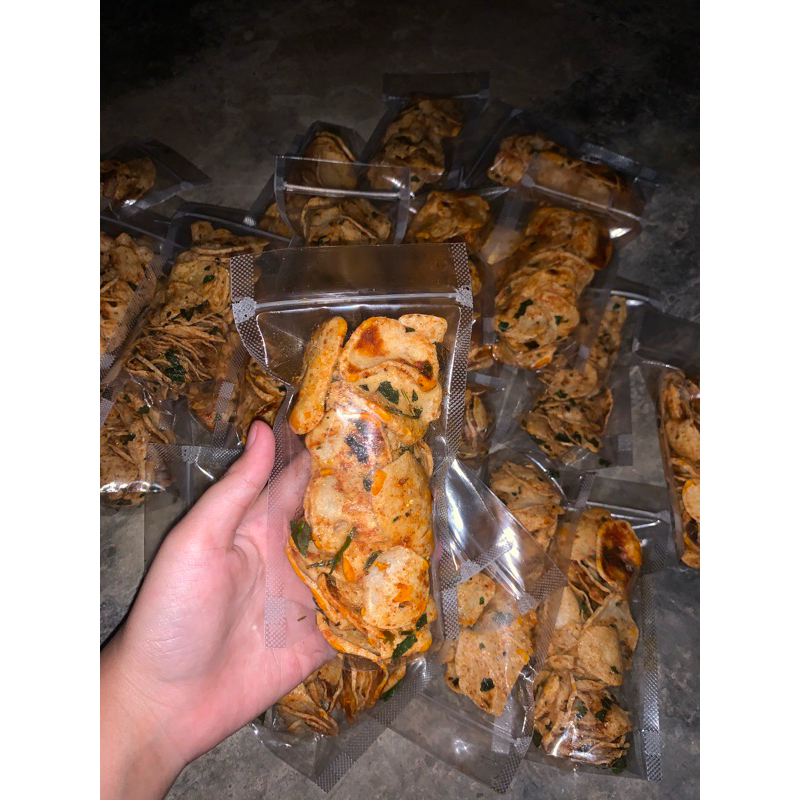 

BASRENG PEDAS DAUN JERUK / BASRENG BUMBU MELIMPAH