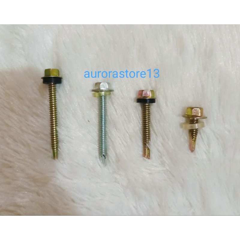 Baut Drilling Baja Ringan/ Sekrup Spandek/ Sekrup Baja Ringan