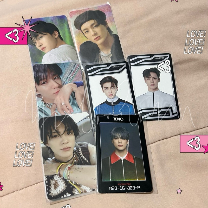 [WTS] photocard jeno jaemin nct 2020 resonance hello future MD id card