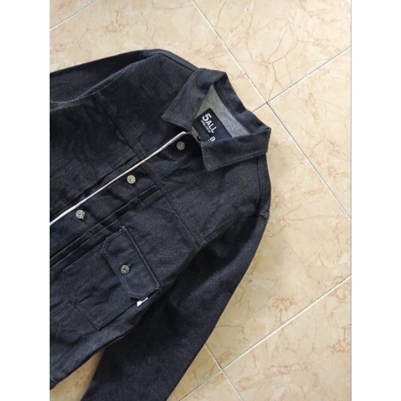 selvedge trucker type-1 5all urban casual