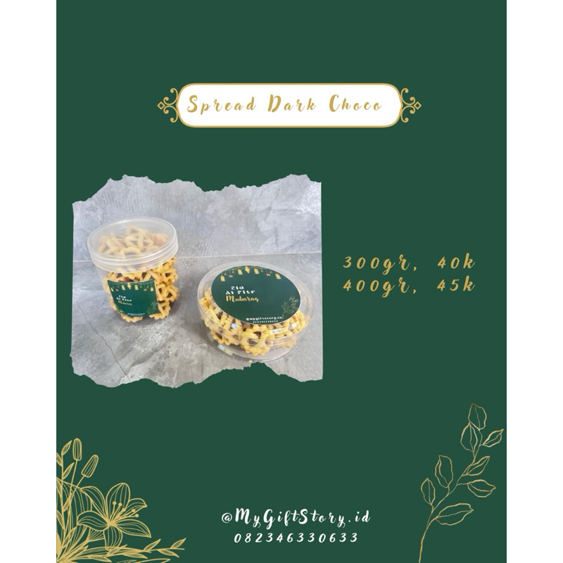 

spread dark choco/kue kering/kue lebaran