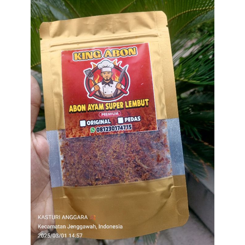 

King abon - Abon daging ayam asli