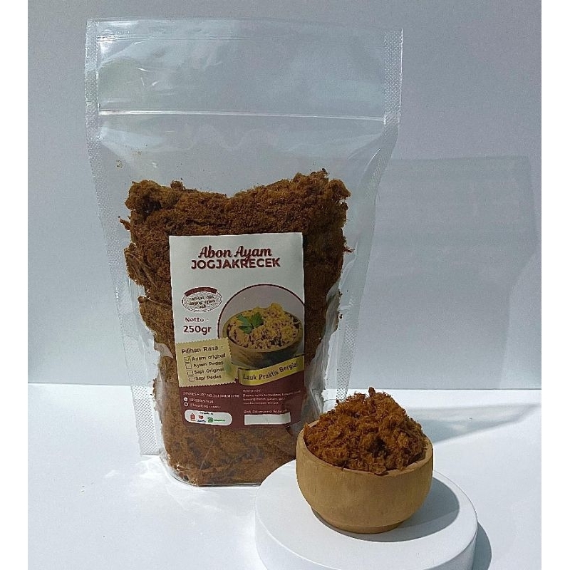 

[250 GRAM] ABON/ABON AYAM/ABON AYAM ASLI/ABON AYAM ASLI JOGJA/ABON AYAM SUPER/ABON AYAM HALAL/ABON AYAM PREMIUM/ABON AYAM ENAK