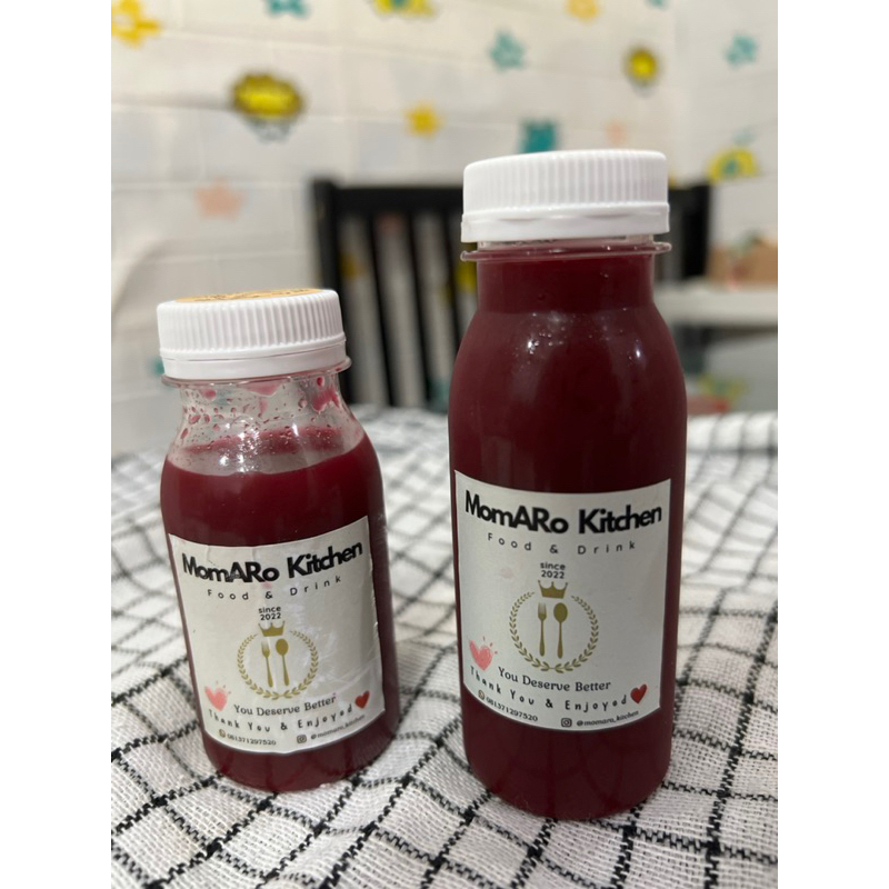 

Red beat ginger shot (immune booster - slow cold pressed juice)
