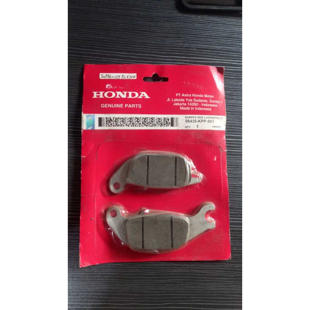 Kampas Rem Supra x 125 Depan Cakram