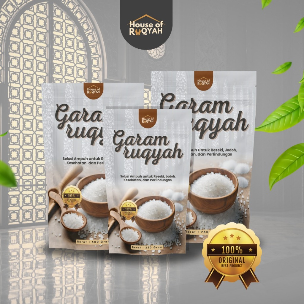 

Garam Ruqyah 100% Original | Solusi Pelarisan Usaha, Enteng Jodoh, Anti Guna-guna.