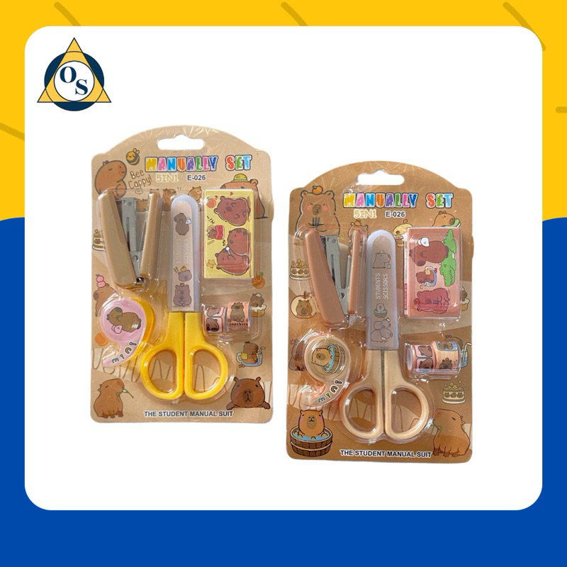 

STUDY SET 5in1 MANUALLY CAPYBARRA