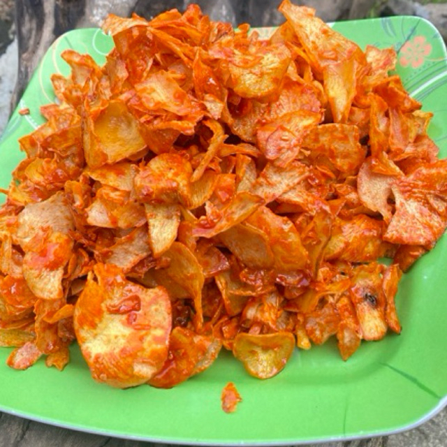 

KRIPIK SINGKONG PEDAS MANIS