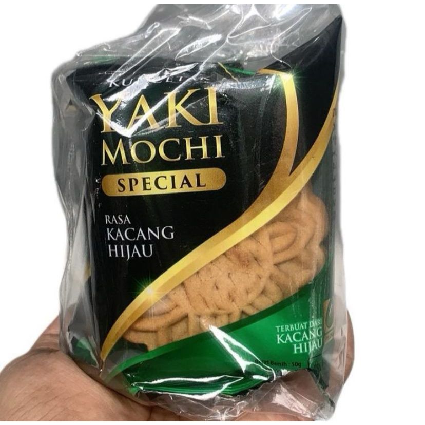 

Kue Cetak Yaki Mochi Rasa Kacang Hijau isi 5pcs