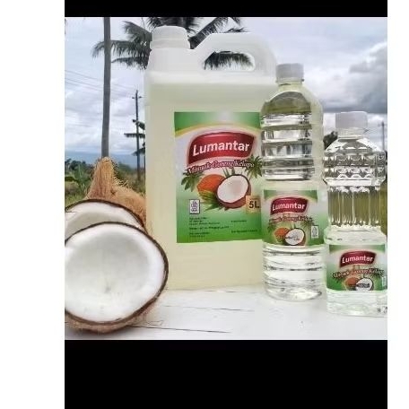 Minyak goreng kelapa asli Lumantar 1 Liter