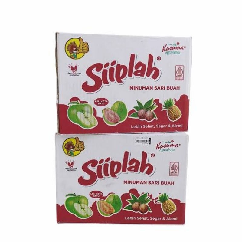 Siiplah Sari Apel 120ml 32pcs