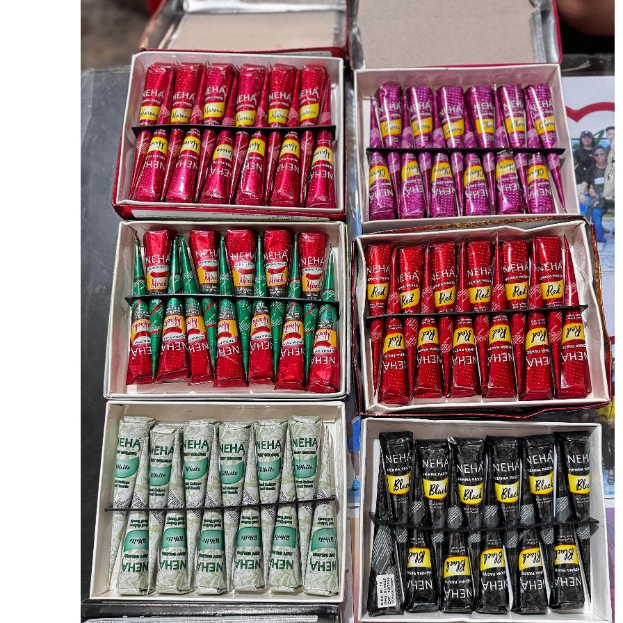 NEHA HENAI PER PCS /BEST SELLER /HALAL BPOM /HITAM DLL