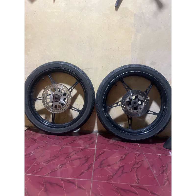 velg njmx depan belakang