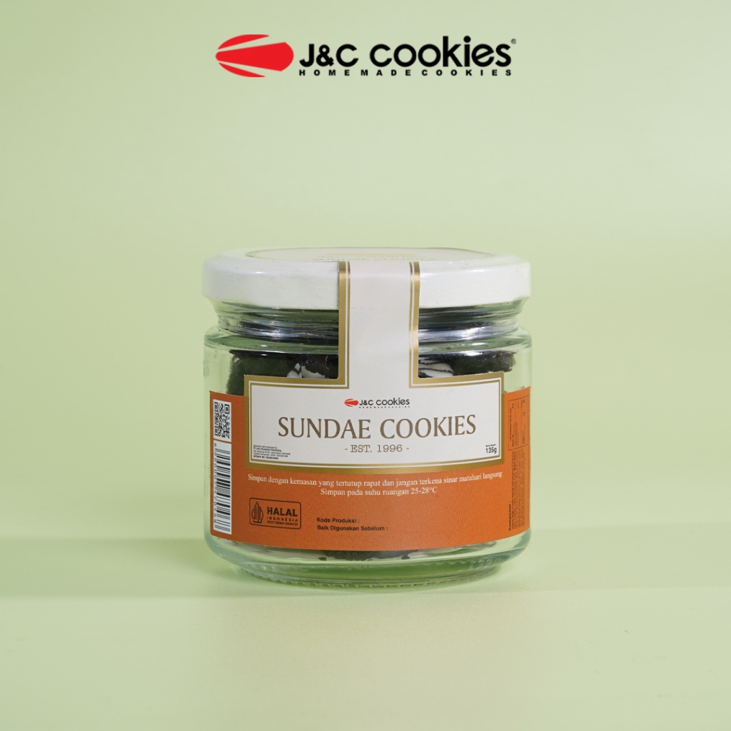 

Kue Kering Sundae Cookies JNC J&C Cookies Jar Kaca