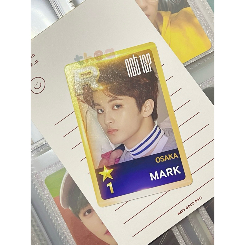 photocard pc mark nct 127 superstar smtown smt r card osaka