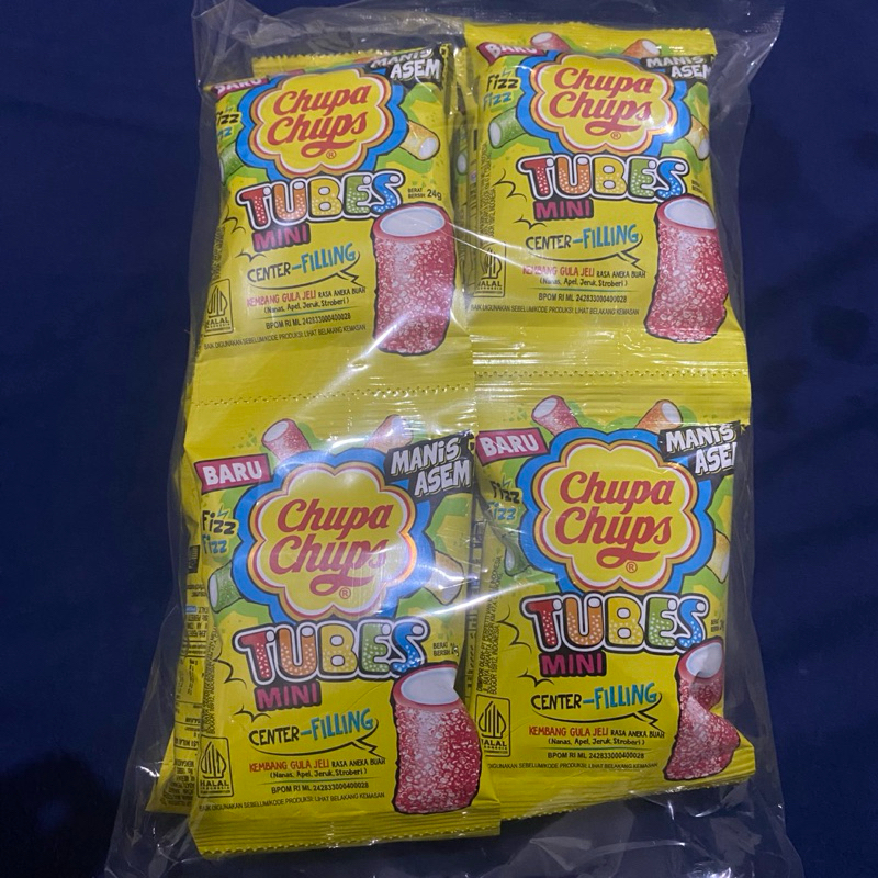 

Chupa Chups Tubes Mini 1 Pak 16 Sachet