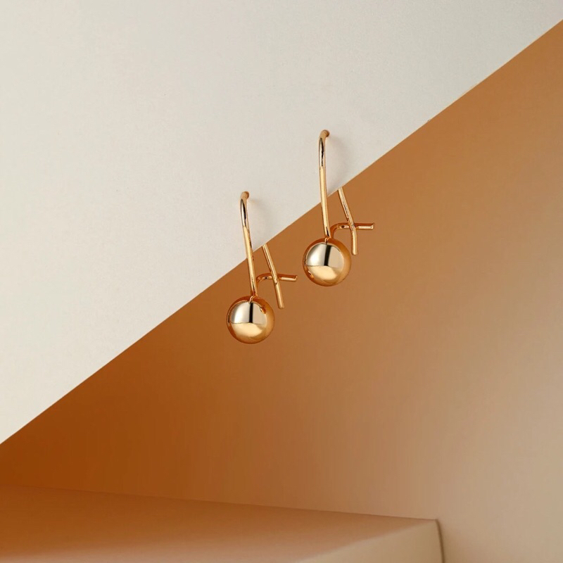 Endless Rich - Anting Drop Boba | Anting Titanium Asli Anti Karat dan Anti Luntur • Anting Full Tita