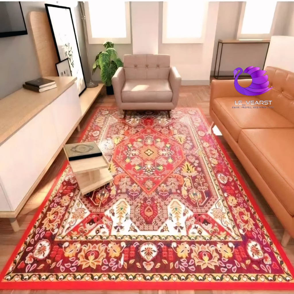 OSRTRICH Karpet 205×250 VARSA Permadani turki Bulu Empuk Ekspor Dubai Matras Premium