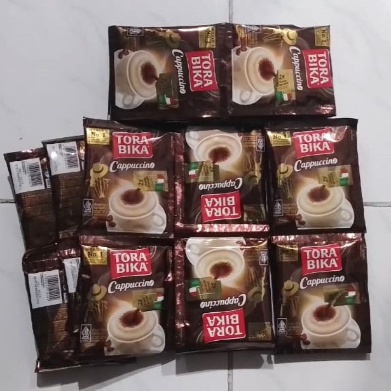 

TORABIKA CAPPUCINO RENCENG 25GR ISI 10