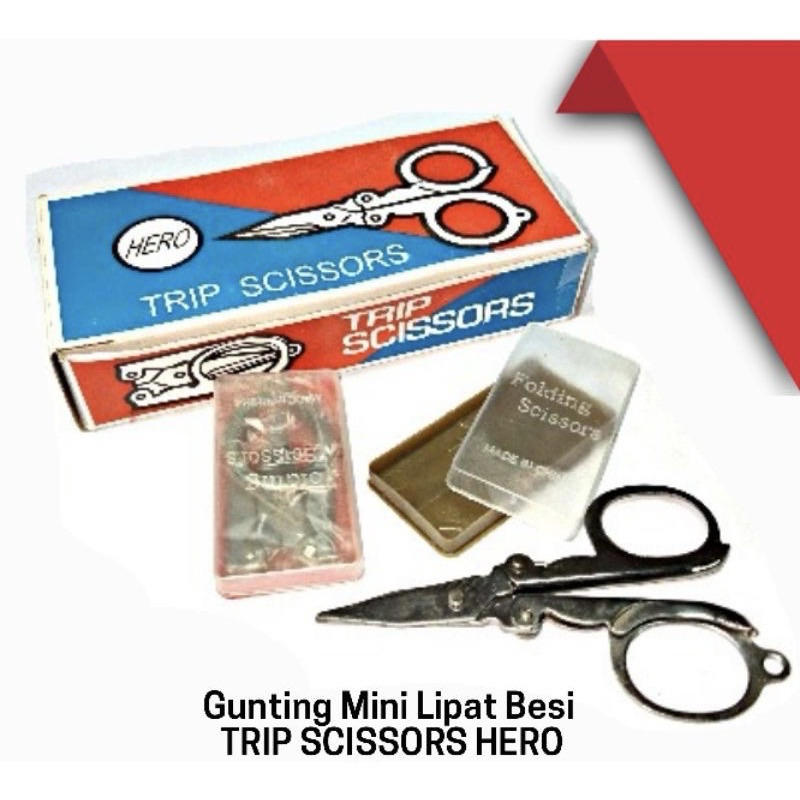 

Makassar GUNTING LIPAT BESI HERO TRIP SCISSORS Gunting Mini LarisGrosir