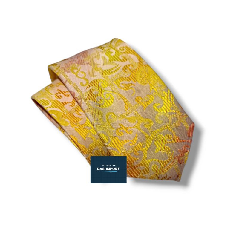 Dasi Panjang Pria Motif Batik Maroon Dasi Kantor Dasi Seragam Batik Pria Wanita