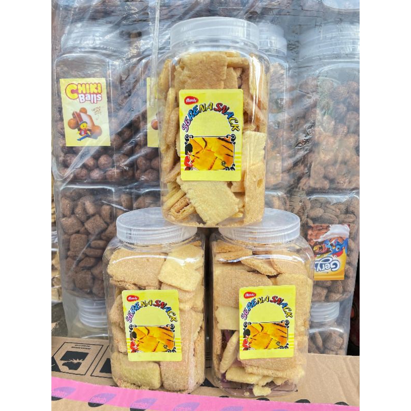 

Snack murah / ciki branded - Serena toples 2L