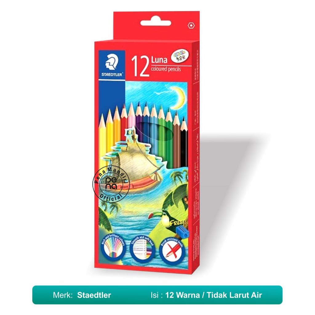 

Pensil Warna STAEDTLER Luna / Pencil 12 Colours