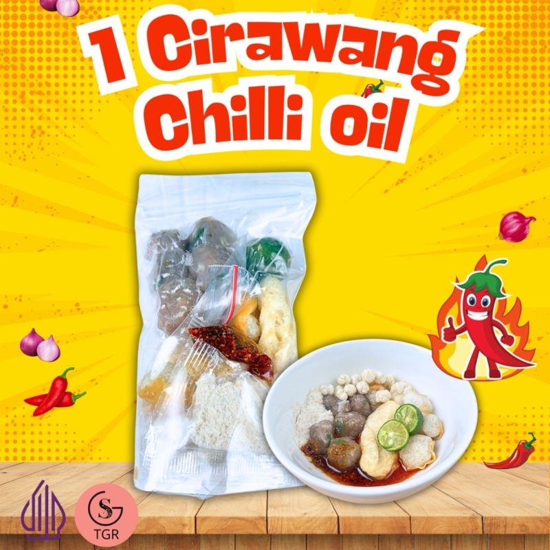 

[CIRAWANG EKO CHILLI OIL] 1 BUNGKUS CIRAWANG EKONOMIS CHILLI OIL