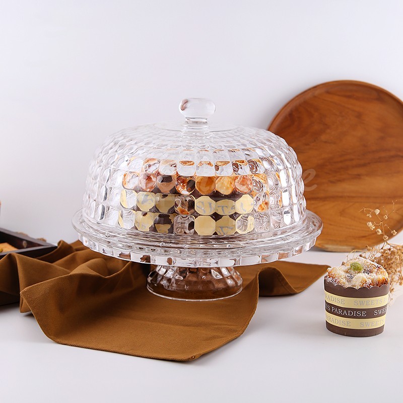 Tempat Kue CapodimonteTempat Kue Bolu Kaca Kristal BATAM