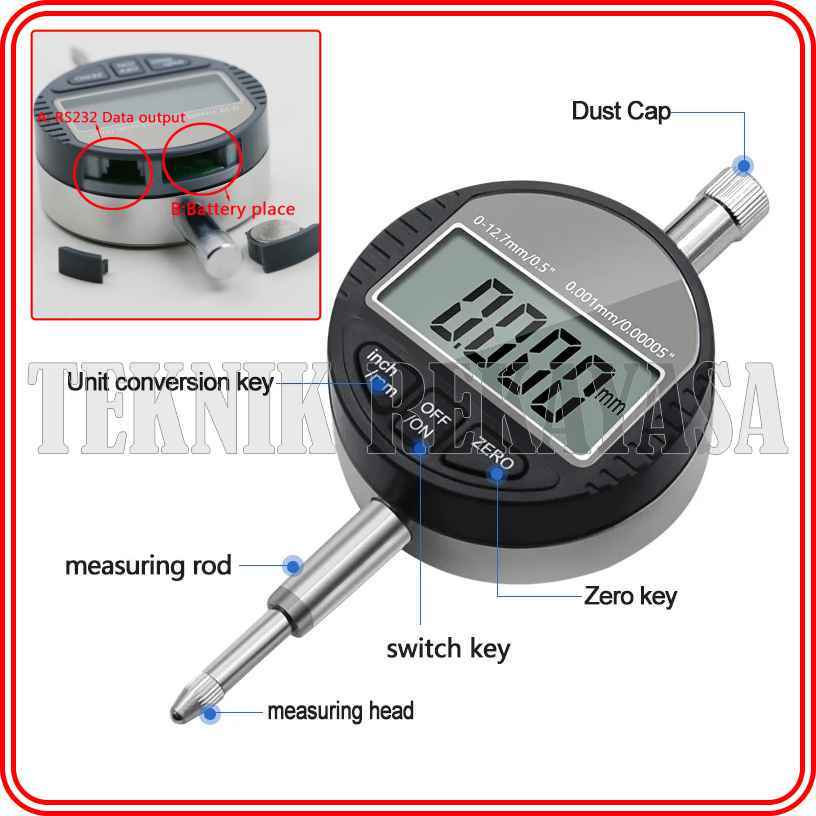 DIAL INDICATOR DIGITAL / DIAL INDIKATOR DIGITAL / DIAL INDIKATOR / LEVEL INDICATOR