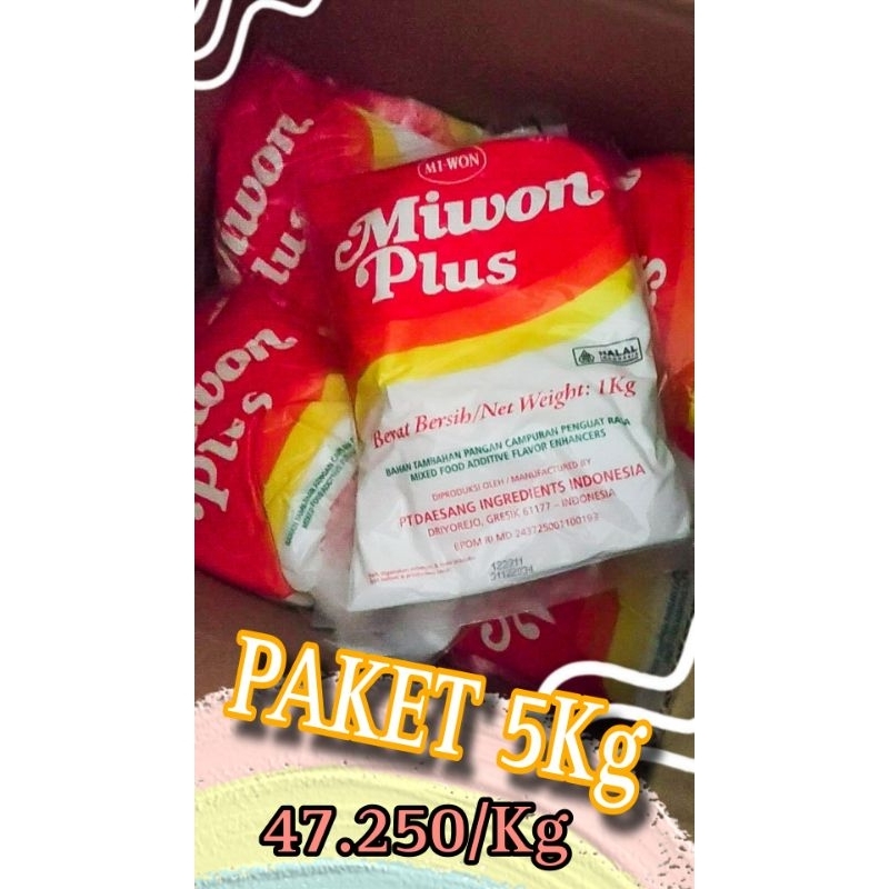 

Paket Miwon plus 5 Kg Termurah