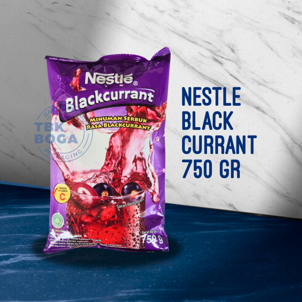 

Nestle Blackcurrant ( 750 gr ) Bubuk Minuman Powder Drink Serbuk Black Currant