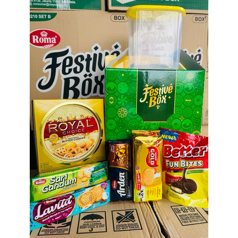 

PAKET LEBARAN/PARCEL MAYORA/ROMA FESTIVE BOX HAMPERS