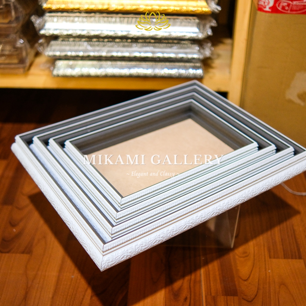 KOTAK AKRILIK HANTARAN / BAKI HANTARAN/ BAKI HANTARAN AKRILIK FRAME FIBER 4CM