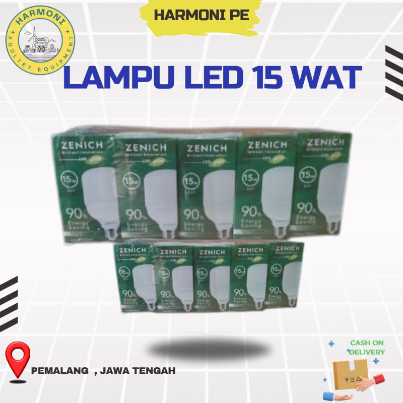 LAMPU LED ZENICH 15 WATT