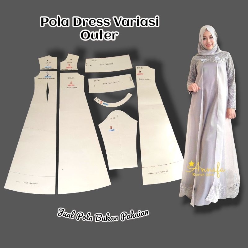 GM.06 / POLA GAMIS VARIASI OUTER