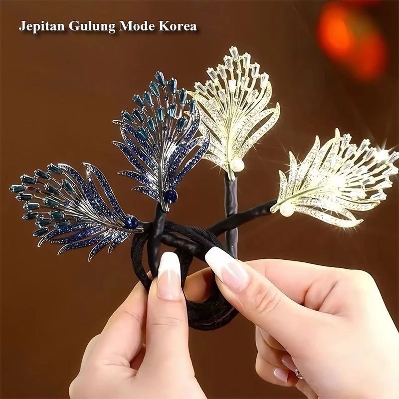 Jepit Rambut Korea Jepit Rambut Sanggul Jepitan Gulung Gaya Korea Mudah Untuk Rambut Bantal Sanggul