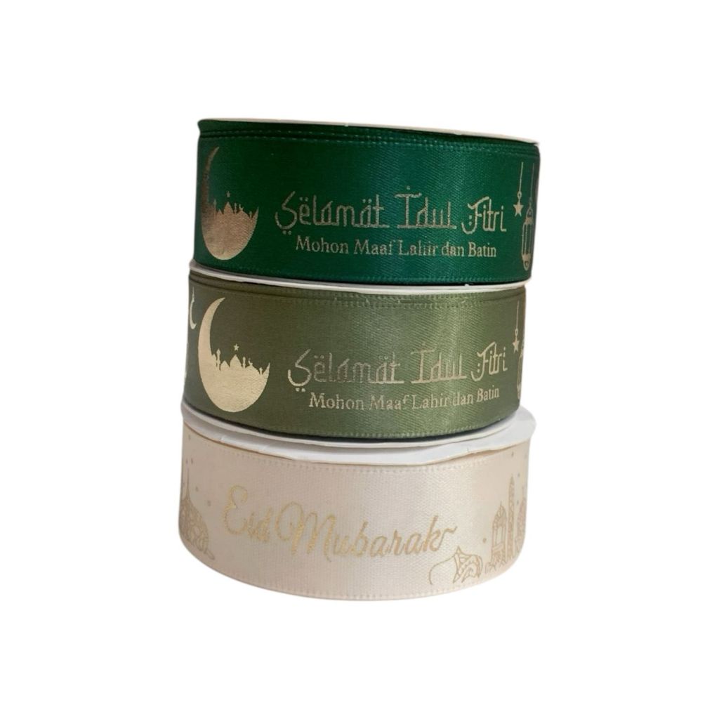 

pita lebaran idul fitri /pita premium satin idul fitri