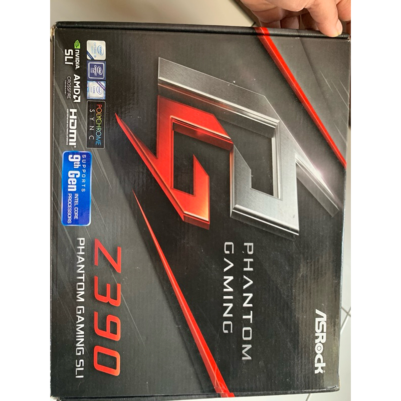 ASRock Phantom ghaming SLI Z390 new masih segel