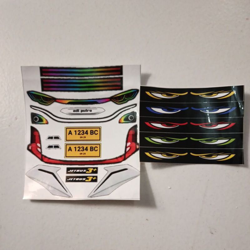 

sticker headlamp nus jb3 jb5