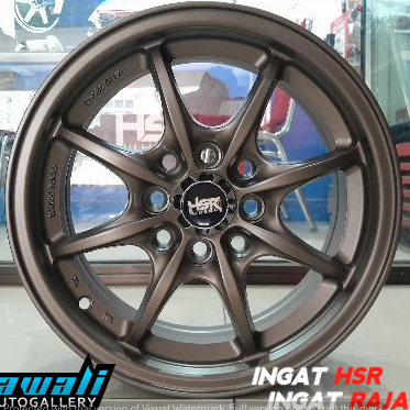VELG MOBIL RING 14 LEBAR 5,5 LUBANG 4 BRONZE TIPE HSR SADAU JARI JARI