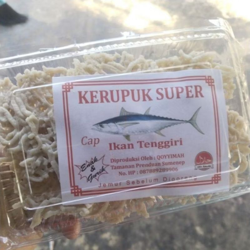 

Kerupuk Ikan Tenggiri