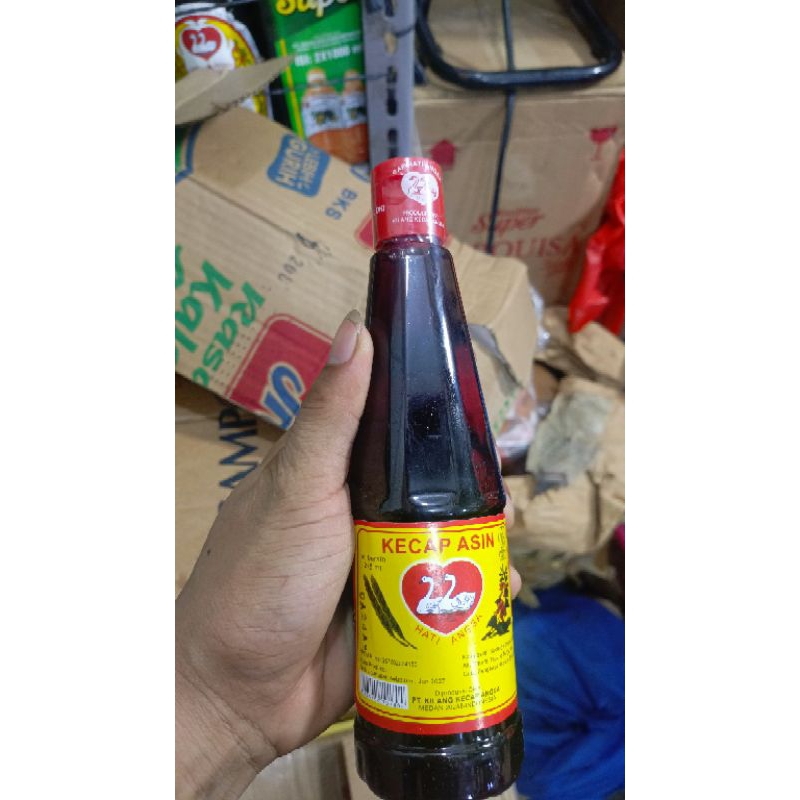 

kecap asin cap hati angsa 1btl