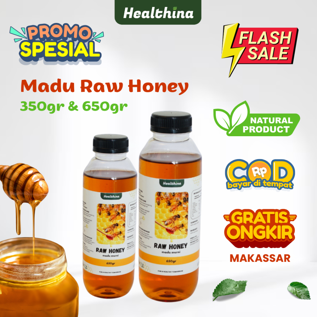 

MADU MURNI Asli 650 gram Original Quality | Madu Raw Honey | Sehat dan Berkhasiat